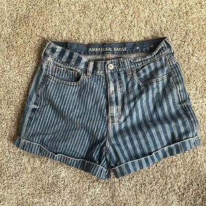 American Eagle Striped Shorts
